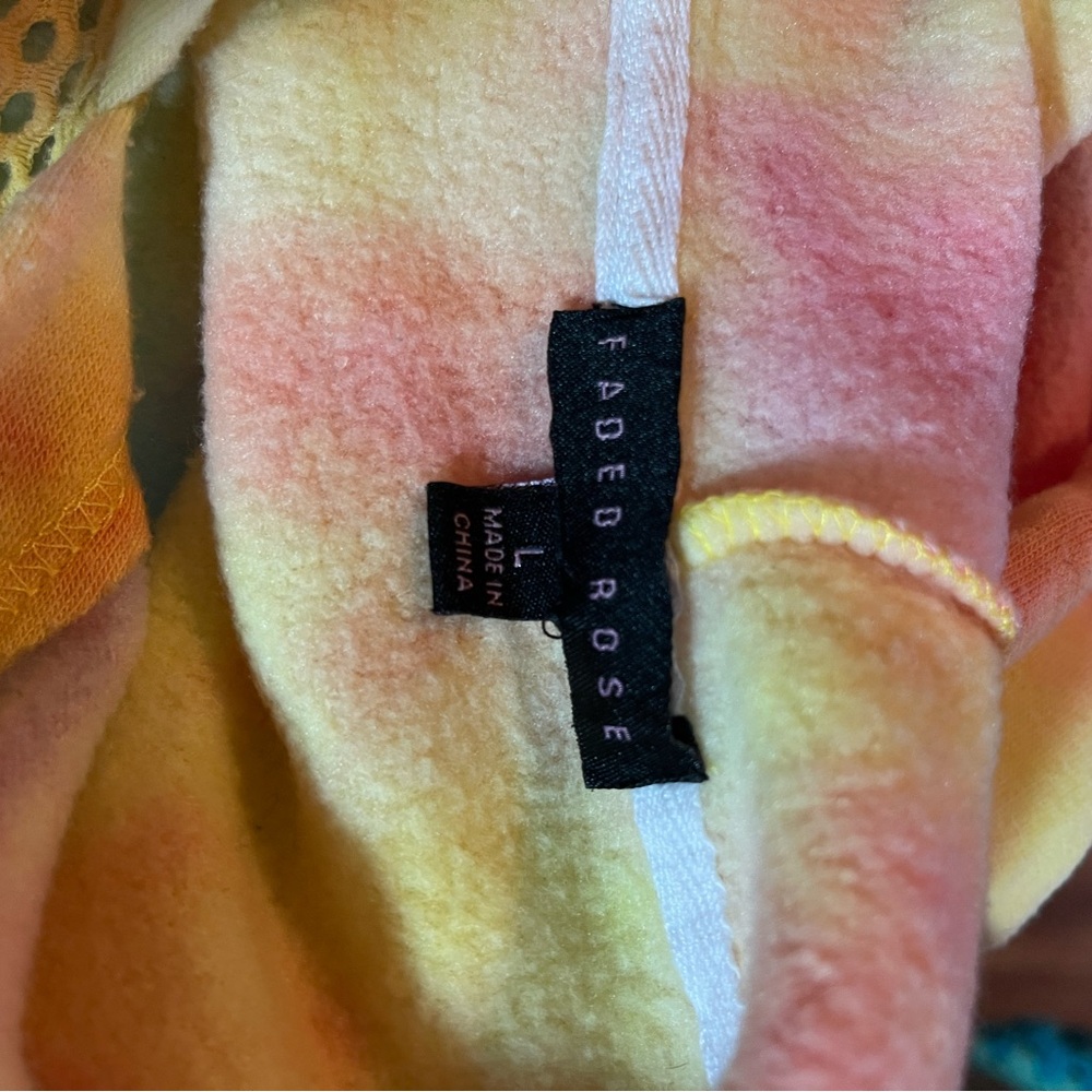 Colorful Tie-Dye Women's hoodie - Picture 4 of 6